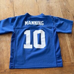 Manning Jersey Kids Blue Sports Jersey 10